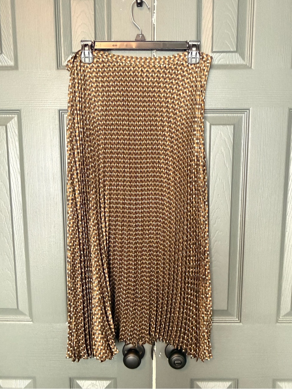 Banana Republic Pleated Midi Skirt